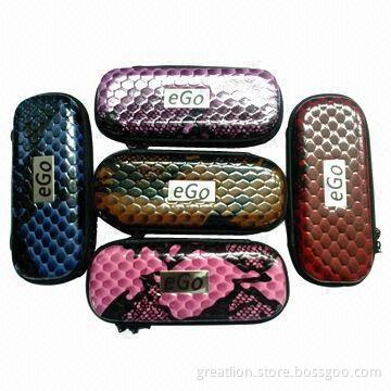 New E-cigarette Cases, Leather + EVA Materials with Different Sizes and Several Colors Available